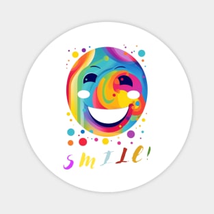 Smile and spread joy around you, Smiles are Contagious Magnet